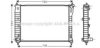 PRASCO CT2034 Radiator, engine cooling